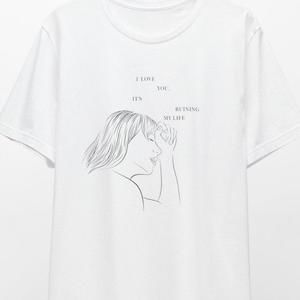 I Love You, It_S Ruining My Life Line Art Hand Drawn Ts11 Tortured Poets Tee